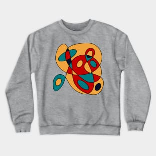 Surreal Amoeba #9 (Miro Inspired) Crewneck Sweatshirt